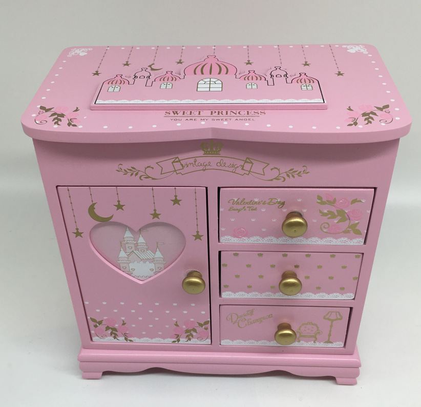 　Wood Jewelry Box Series03 $10.42