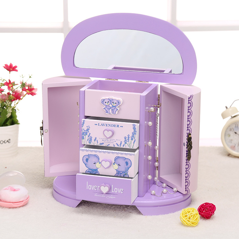 Wood Jewelry Box Series08 $12.82