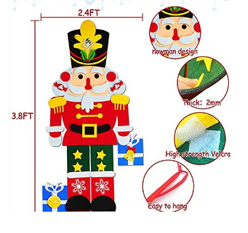 DIY Felt Nutcracker for Children's Toy-$4.32