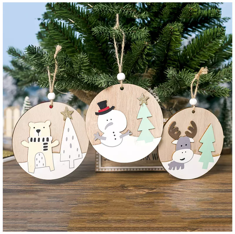Wood Ornaments $0.55