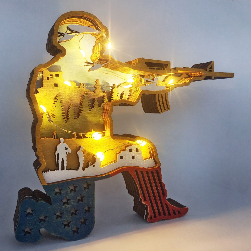 Wood Ornaments$5.41